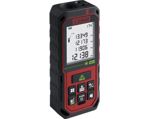 J.C. SCHWARZ Laserafstandsmeter 80 meter J.C. Schwarz laser afstandsmeter