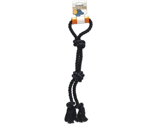 Hondenspeelgoed van katoenen touw met knopen en franjes