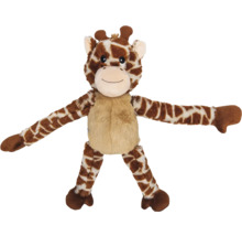 Giraffe pluche dier met vlekkenpatroon