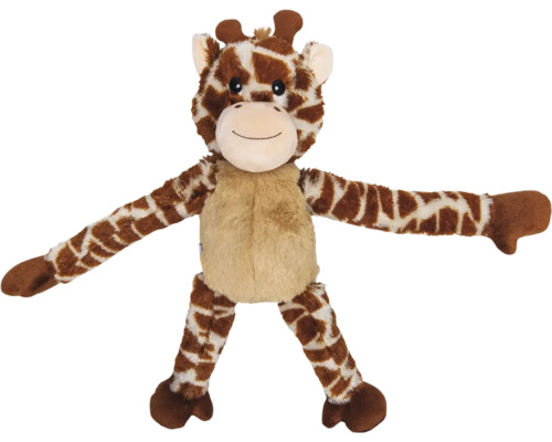 Giraffe pluche dier met vlekkenpatroon
