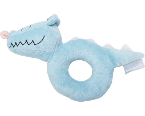 Knuffeldier krokodil als rammelaar