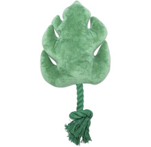 Hondenspeelgoed in de vorm van een blad met touw