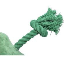 Touwspeelgoed voor honden met knoop en franjes