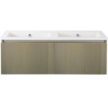 Wastafelonderkast met twee wastafels