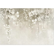 Behang met bloemmotief en takken