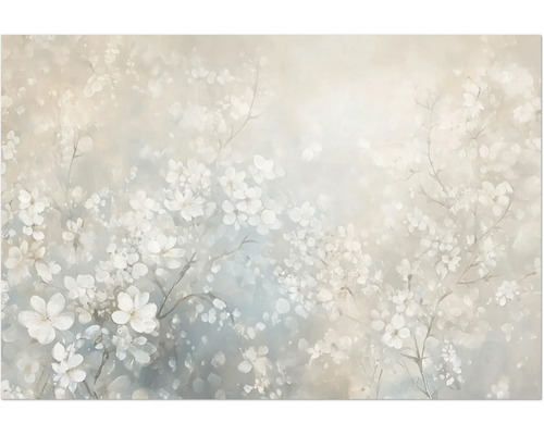 Behangpatroon met bloemtakken