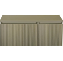 Wastafelonderkast met geribbelde voorkant