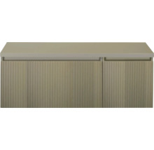 Wastafelonderkast met geribbelde voorkant