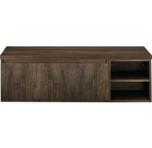 Onderkast met ladefront en open schappen