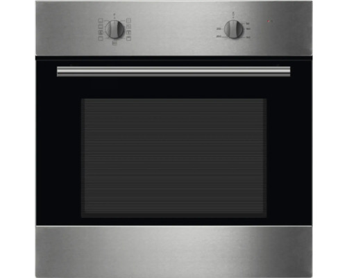 Inbouwoven met bedieningsknoppen en glazen deur