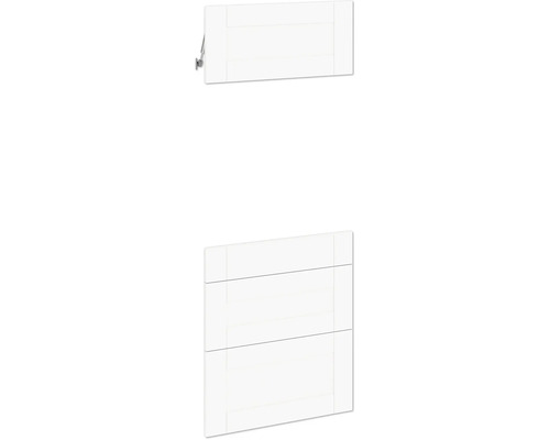 PICCANTE SMART Kastfront "AM" country white voor hoogkastelement met oven "23, 37 of 42" Keukenkast met liftdeur