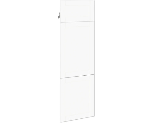 PICCANTE SMART Kastfront "WP" country white voor hoogkastelement met koelkast "45 of 47" Witte hangkast met één deur