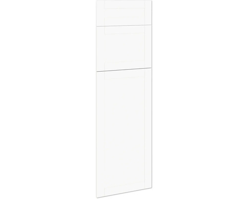 PICCANTE SMART Kastfront "AU" country white voor hoogkastelement met koel- vriescombinatie "45 of 53" Witte keukenkast