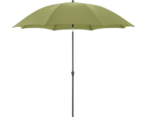 DOPPLER Parasol Myzone kiwi Ø 200 cm Groene tuinzonneparasol met middenstok
