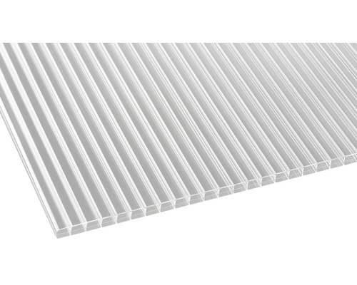 PRECIT Polycarbonaat kanaalplaat helder 2500 x 980 x 16 mm Kanaalplaat voor buiten