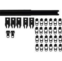 Glijders, beugels en stoppers voor insectenrolgordijnen