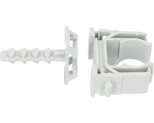 Leidingklem met plug voor bevestiging van buizen