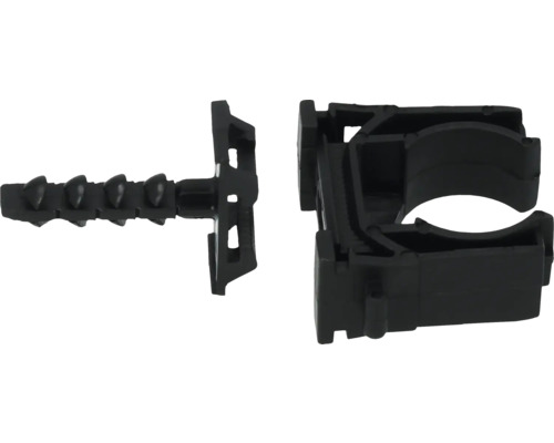 Pijpklem met plug voor bevestiging