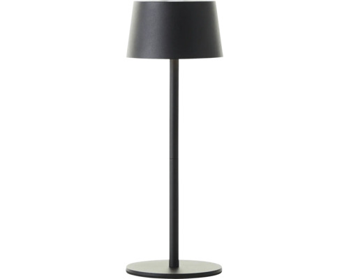 Staande lamp met kap en ronde voet