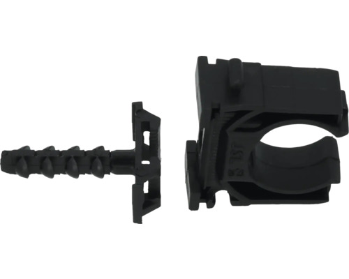 Leidingklem met plug voor leidingbevestiging