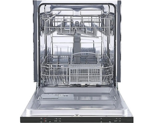 Open vaatwasser met vaatwaskorven