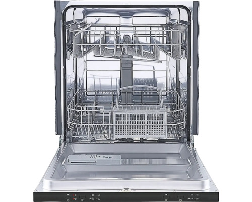 Open vaatwasser met vaatwaskorven