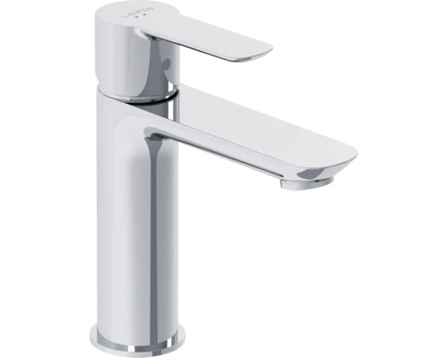 Laufen wastafelmengkraan van verchroomd messing