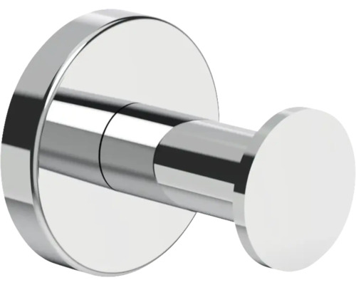 LAUFEN Handdoekhaak Lida chroom Enkele handdoekhaak van metaal voor wandmontage