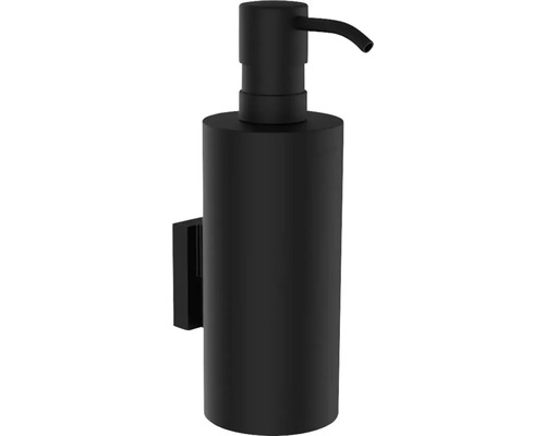 LAUFEN Zeepdispenser Lida mat zwart Zwarte zeepdispenser voor wandmontage