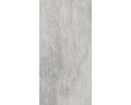 Grijze vloertegel met betonlook.