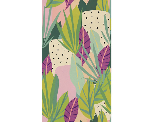 Grafisch patroon met bladeren