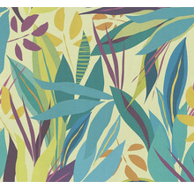 Bladerbehang met plantenmotief