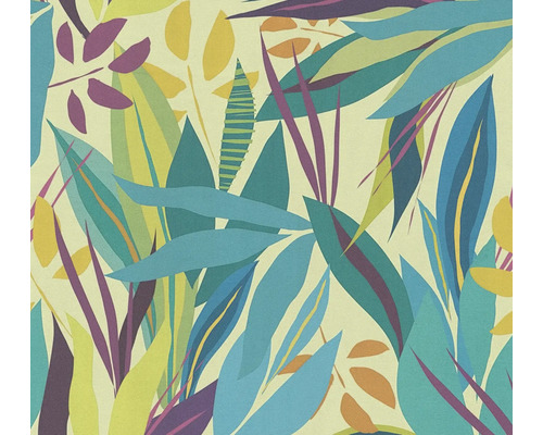 Bladerbehang met plantenmotief