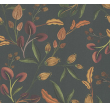 Behang met bloemmotief