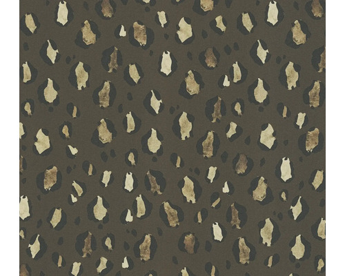 A.S. CRÉATION Vliesbehang 78216-3 Anna d´Andrea dieren bruin zwart beige Behang met luipaardpatroon