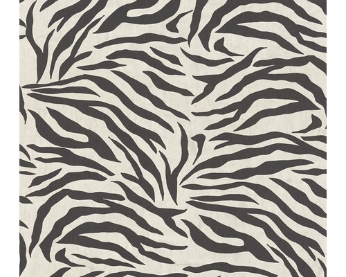 A.S. CRÉATION Vliesbehang 78217-1 Anna d´Andrea dieren zwart grijs wit Behang met zebraprint