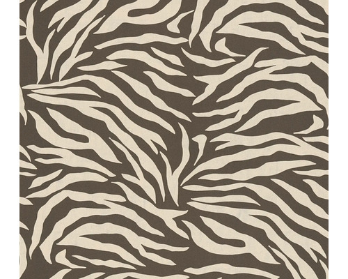 A.S. CRÉATION Vliesbehang 78217-2 Anna d´Andrea dieren beige bruin Behang met zebraprint