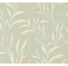 Behang met bladerenmotief