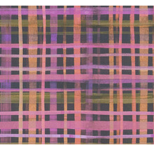 Behang met streepjesmotief