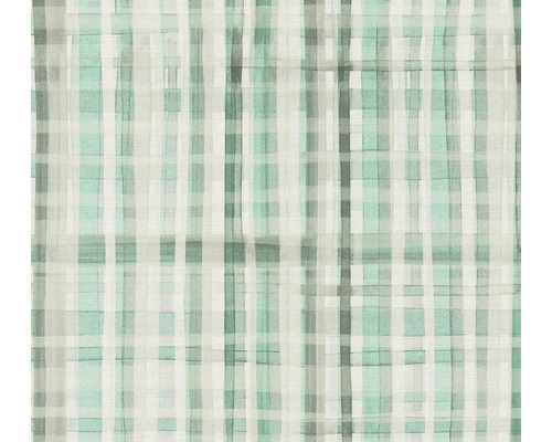 A.S. CRÉATION Vliesbehang 78224-3 Anna d´Andrea geometrisch grafisch blauw groen grijs wit Behang met ruitpatroon