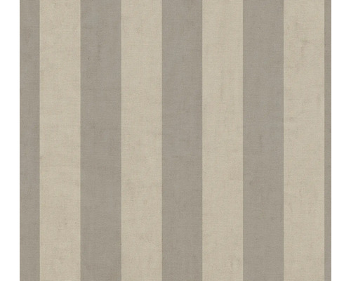 A.S. CRÉATION Vliesbehang 78226-4 Anna d´Andrea strepen grijs beige Behang met streepmotief