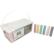 Krijt doos met 50 stuks straatkrijt