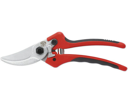 Tuinschaar met rode handgrepen