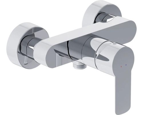 Eengreeps bad/douchekraan voor wandmontage