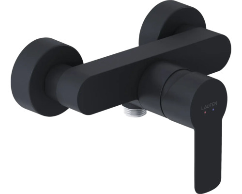 Zwarte Laufen wastafelkraan