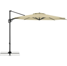 Vrijstaande parasol met voet voor buiten