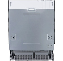 Achteraanzicht van een vaatwasser voor installatie