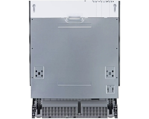 Achteraanzicht van een vaatwasser voor installatie