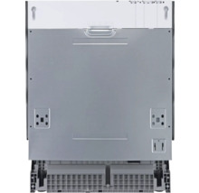 Achteraanzicht van een vaatwasser met verstelbare poten