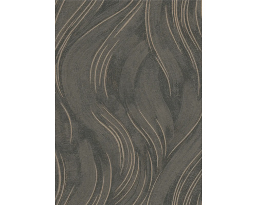 Behang met gebogen patroon